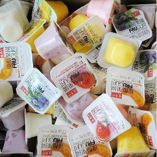  台湾盛香珍优酪果园布丁/果冻（综合味）散装500g