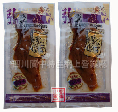 特色美食 张飞豆腐干--500克烧烤味手撕张飞豆腐干 美味零食 川味