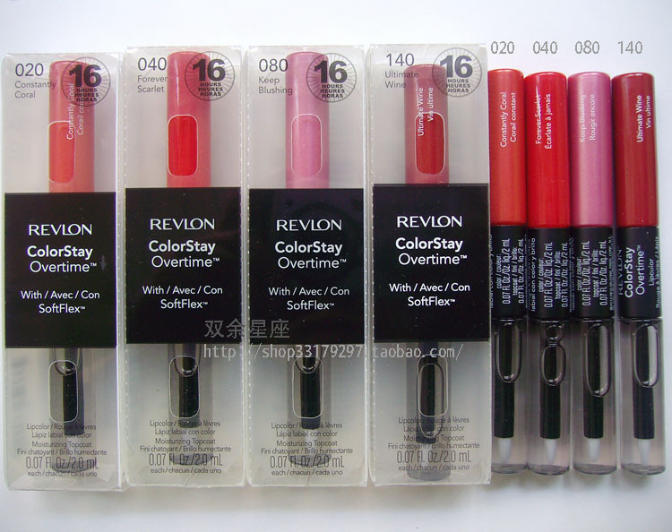 正品美国原装Revlon露华浓16小时持久不脱色双头唇彩滋润无色唇蜜在类目 彩妆/香水/美妆工具, 唇彩/唇蜜中 - 来自Buy2taobao.com提供专业的淘宝代购服务