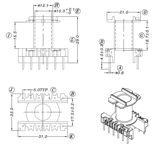ER28 EC28 磁芯+骨架 6+6|ruв категории Цифровые аксессуары, рынок электронных компонентов, электронный элемент, магнитный элемент - от Buy2taobao.com для оказания профессиональной услуги покупки агента Taobao