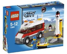 乐高LEGO创意组装玩具 城市系列卫星发射台 L3366