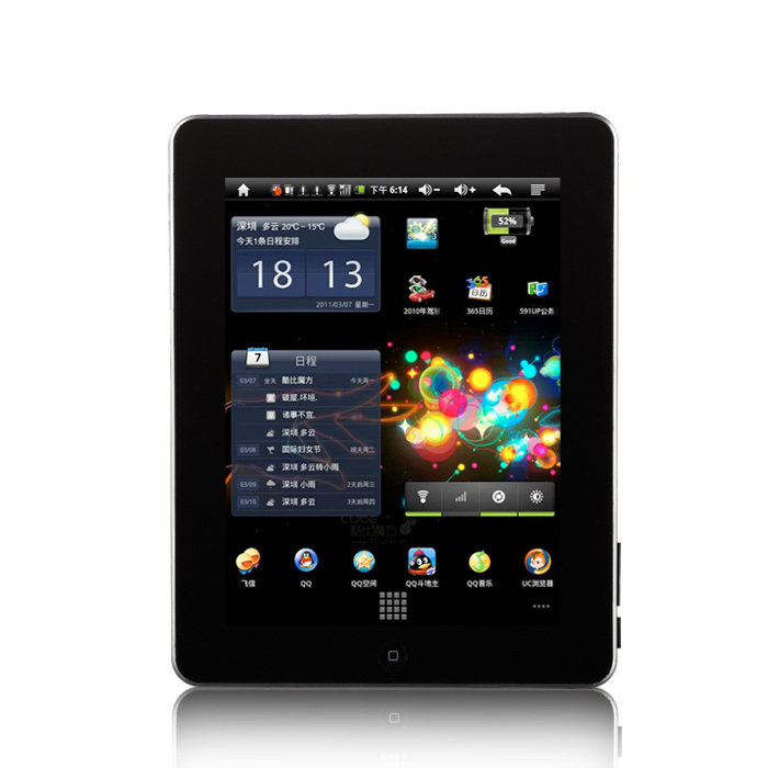 U9GT 8G 7 inch MID Android 2.3 system with a camera 