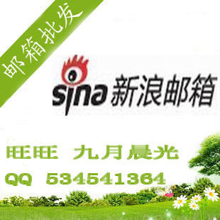大量批发各种全新邮箱账号 批发新浪sina.cn邮箱账号 量大从优