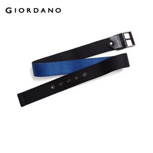 Summer of 2012 new stock recommendation Giordano belt bi-color dual-use fashion canvas belt 01131077