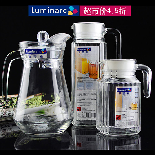 八角涼水壺冷水壺鴨嘴壺/玻璃水壺條子水壺/啤酒紮壺果汁壺KTV用在類目 餐飲具, 杯子/水杯/水壺, 冷水壺中 - 來自Buy2taobao.com提供專業的淘寶代購服務