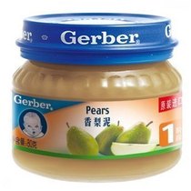 Gerber 嘉宝 一段香梨泥80g*3瓶