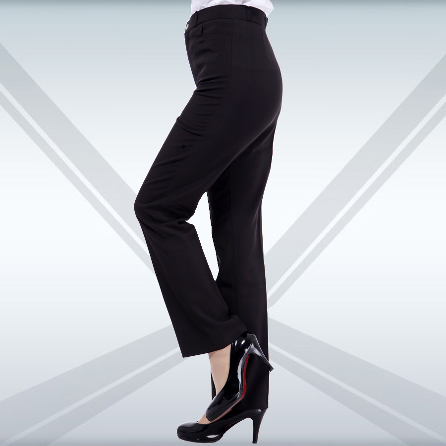 Panties!black Versatile Work pants Straight pants KZ trousersin the Women's clothing/Boutique , Set/Student uniforms/Work uniforms , Career pants suit category - from Buy2taobao.com to provide professional Taobao agent buy service