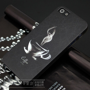  Kingxbar iPhone5手机壳 保护套 咖啡保护壳 苹果5手机套 外壳 潮