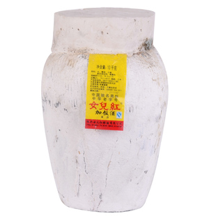  包物流！女儿红 绍兴黄酒手工原酒半干型花雕黄酒能长期保存10KG