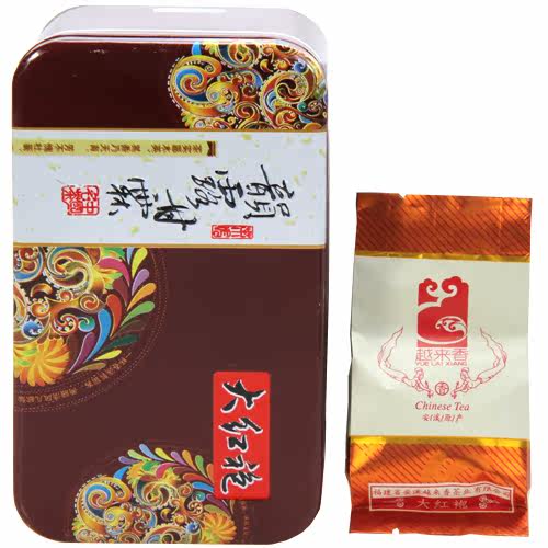 【越来香】2012新茶 武夷岩茶 乌龙茶 大红袍茶叶 6罐送礼袋 <span class=H>包邮</span>