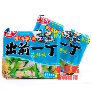  香港日清出前一丁海鲜味方便面 经典口味100(115)g