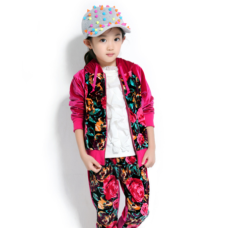 儿童秋装女8-10岁女童套装 2013新款10-12岁