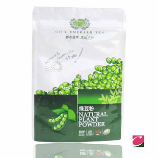  都市翡翠 绿豆粉-清热解毒控油祛痘美白收缩毛孔 无糖食品