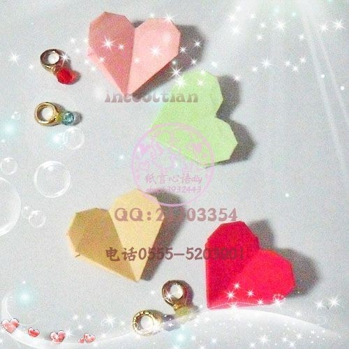 叠纸立体折纸/折纸爱心成品礼物手工制作礼品生日礼物 创意DIY|msdalam kategori Toy/bayi/teka-teki/blok bangunan/model, Buatan tangan/DIY kreatif, origami/buku kertas-potong - dari Buy2taobao.com untuk memberikan perkhidmatan ejen Taobao profesional membeli