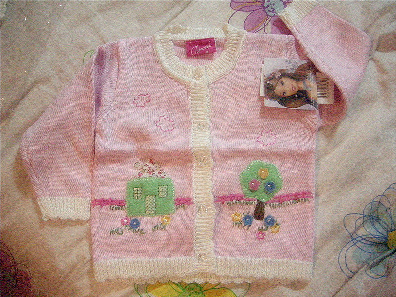 <em>儿童毛衣</em>,韩版 可爱的小熊圆领<em>儿童毛衣</em> 女大童