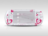 步行者PSP3000透明磨砂保护贴纸 PSP机身贴 贴膜◎59-25