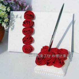 欧式签到 Rose(红玫瑰) 签到本 欧式签到 Rose(红玫瑰) 签到本