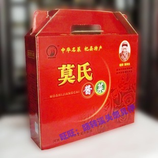  河南开封杞县莫氏杞县酱菜礼盒6瓶装 特色礼品 送礼美味礼品食品