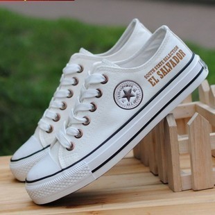 秋季爆款 男式帆布鞋低帮日常休闲鞋 五角星标