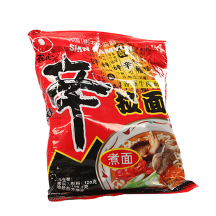  【天猫超市】 农心 香菇牛肉辛拉面 方便面 120g/袋