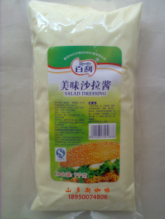  百利沙拉酱 寿司 水果 蔬菜 汉堡 三明治沙律酱1000g