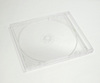 透明光盘盒子加厚正方形光盘盒，厚vcd盒，单碟装厚dvd光盘盒