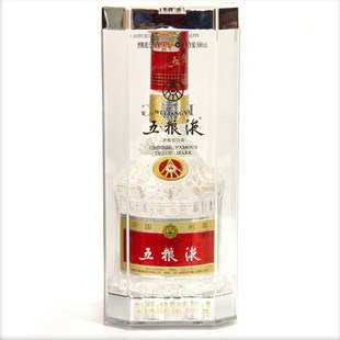 中国名酒/五粮液白酒 五粮液52度正品500ml浓香型水晶礼盒装 特价