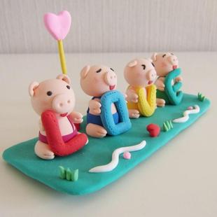 儿童太空泥作品图片_太空泥海底世界作品_太空泥 ...