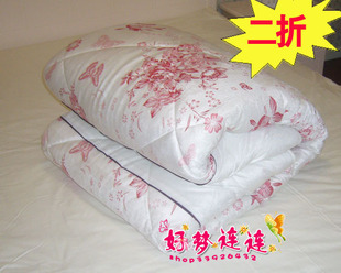 专柜二折售*上海新丝杭(有防伪标)*超柔牛奶 春秋被 蚕丝被