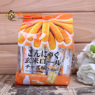  台湾特产.北田蒟蒻糙米卷（芝士口味)160g.好吃不油腻3609食品