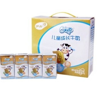  伊利QQ星儿童成长牛奶－益智型(利乐包 20*125ml)北京3箱包邮