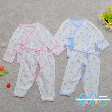 2012年春款正品迪士尼 维尼熊婴童幼儿系带全棉内衣套装TT-524