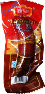  哈尔滨红肠 大众肉联 单只包装 90克 蒜香红肠 肉灌制品旅游食品