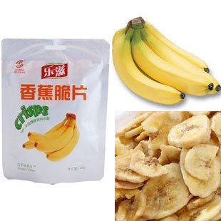  健康新品狂推 乐滋冻干 香蕉脆 航天员吃得水果 无添加防腐剂 20g