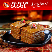 淘金币 久久丫鸭颈王 【甜辣薄豆干】好吃的豆干260g