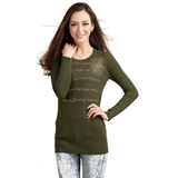 2011冬款贝蕾地 女童中领 <em>圆领毛衣</em> 全棉线衣 