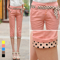 七分裤女哈伦裤夏韩版大<em>格格</em>7分裤宽松中裤小