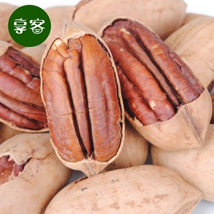  享客碧根果238克山核桃长寿果 坚果零食特产炒货特价炒货休闲食品