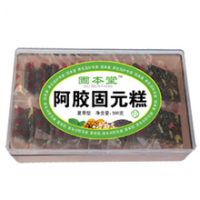 固本堂 山东东阿镇即食阿胶糕夏季型固元膏500g 阿胶膏补血正品