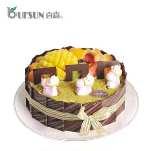  【百森】生日节日蛋糕 儿童蛋糕 旋转木马 仅配送广州市区包邮