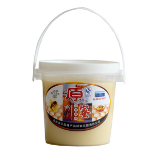  岳桦牌 天然椴树原蜜  1000g桶装 天然滋补