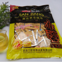 正品授权 三匠黑苦荞全株茶/西昌凉山全株黑苦荞麦茶500克 包邮
