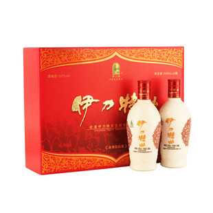  【久加久】白酒 伊力酒 52度 伊力特曲礼盒装 浓香型 500ml*2