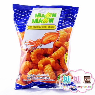  马来西亚 进口膨化食品 妙妙 Miaow Miaow 鱿鱼鲜60（70）g