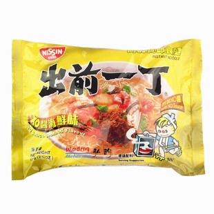  日清 香港製造 出前一丁NISSIN 方便面 XO酱海鲜味100g（110g）