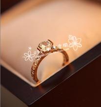 Bvlgari Bulgari diamantes solo anillo de diamantes anillo de diamantes que importar cristal de Swarovski anillo de diamantes que las mujeres