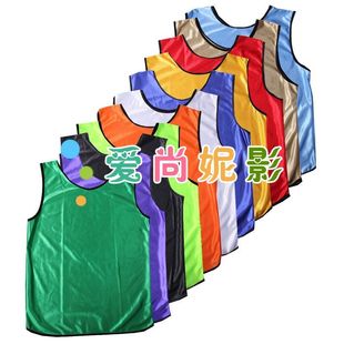 New adult Mercerized hedge group football against Ridge sport vest, vest training group combat clothing