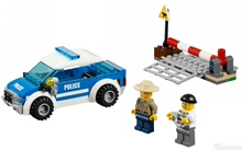 皇冠 乐高 益智拼插积木 LEGO 城市系列 巡逻车 4436 2012新款