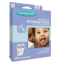 Lansinoh 20435 母乳储存袋 25片*3盒