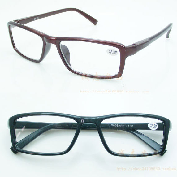 Zhicheng Plastic frame resin Colorless Lens Presbyopic glasses Fashion old mirrors Color optional 1037in the ZIPPO/Swiss Army Knife/Glasses , Functional glasses , Reading glasses category - from Buy2taobao.com to provide professional Taobao agent buy service